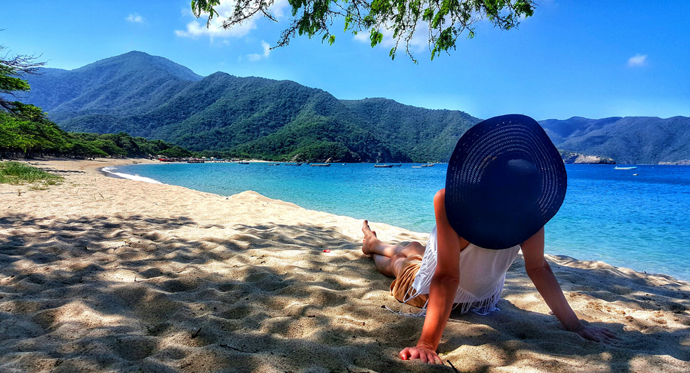 La Concha beach, Colombia